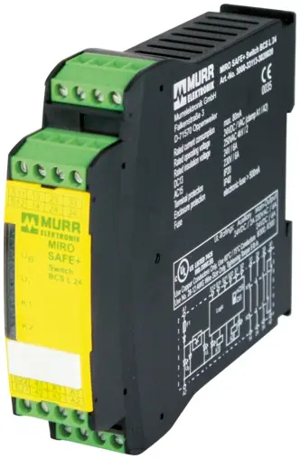 Produktfoto 1 von Murrelektronik 3000-33113-3020020, MIRO SAFE+ Switch BCS L 24