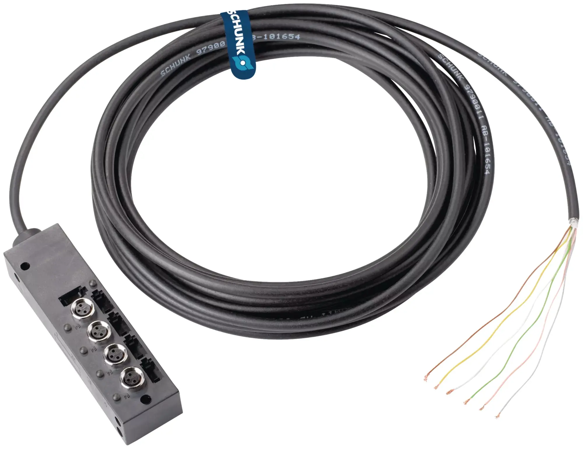 Produktfoto 1 von SCHUNK V4-M8, Sensor-Verteiler