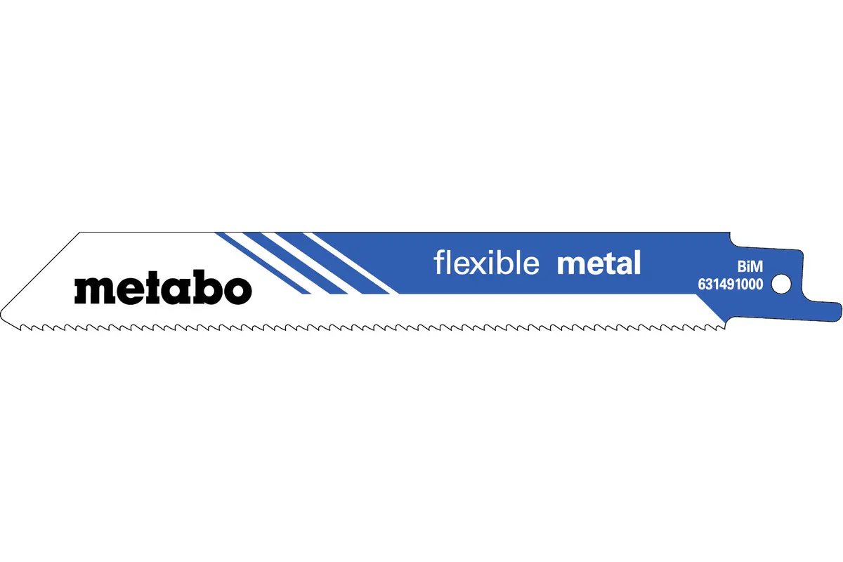 Produktfoto 1 von Metabo Säbelsägeblätter "flexible metal" 150x0,9 mm, MPN: 625491000