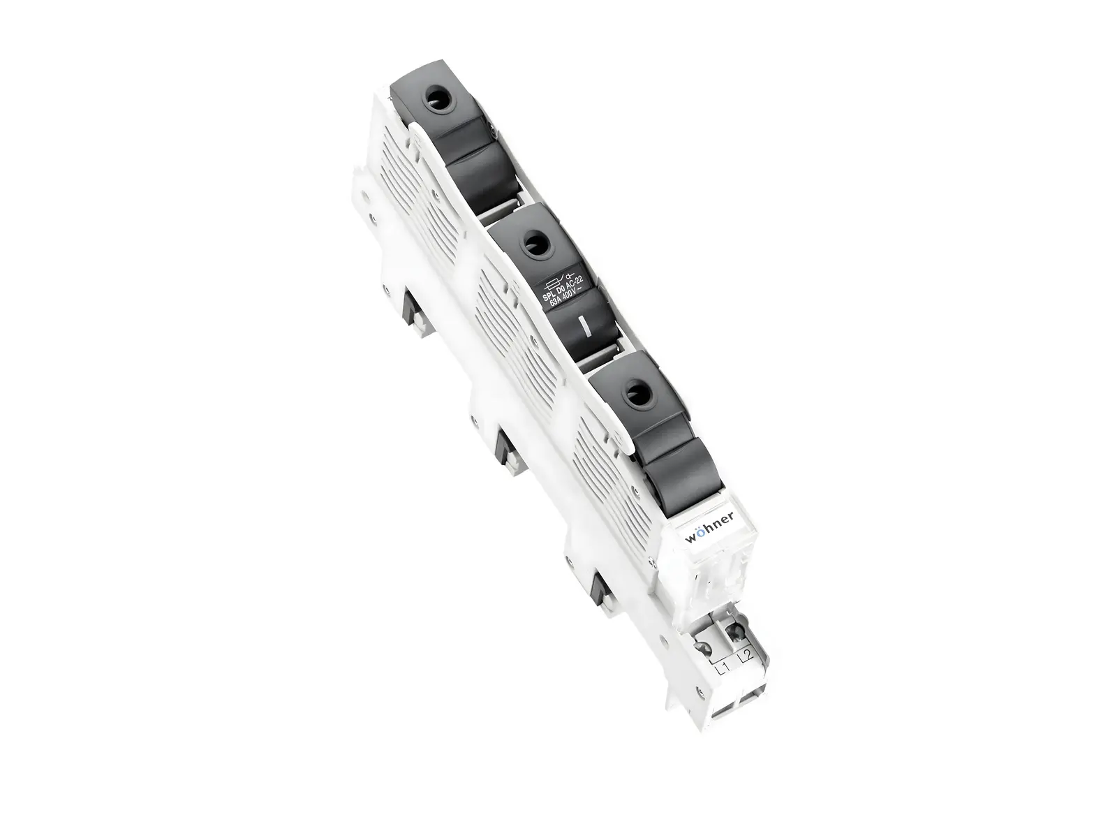 Produktfoto 1 von Wöhner 31525000, D0-Reiter-Lasttrennschalter mit Sicherungen