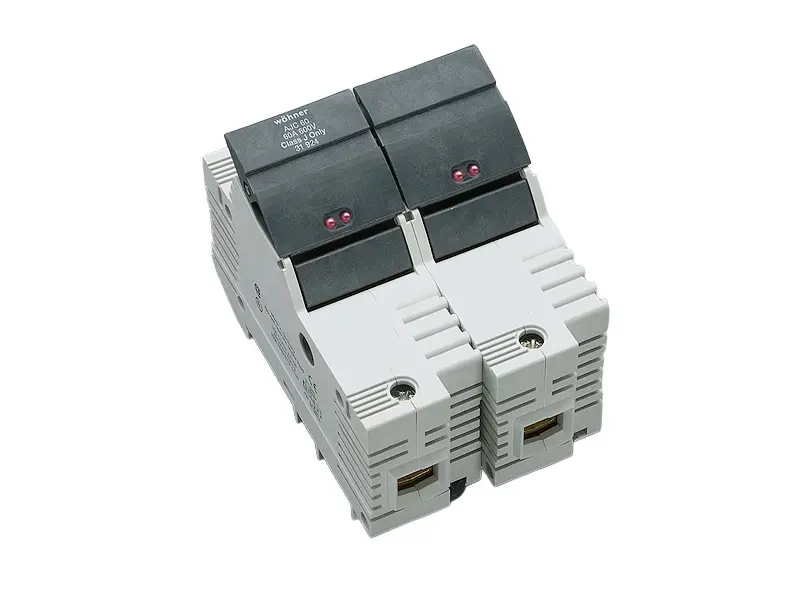 Produktfoto 1 von Wöhner 31924000, Halter für zylindrische Sicherungen, mit LED