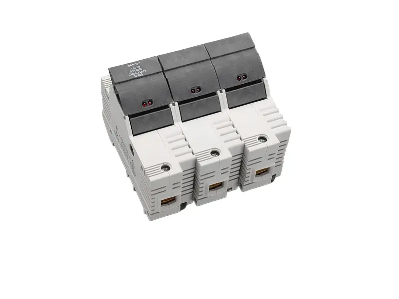 Produktfoto 1 von Wöhner 31925000, Halter für zylindrische Sicherungen, mit LED