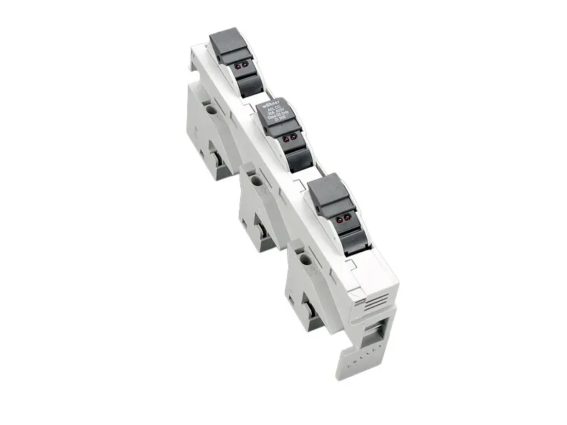 Produktfoto 1 von Wöhner 31959000, Reiter-Sicherungshalter, mit LED