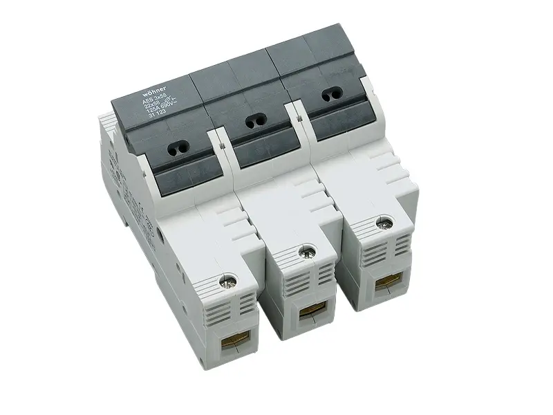 Produktfoto 1 von Wöhner 31123000, Halter für zylindrische Sicherungen