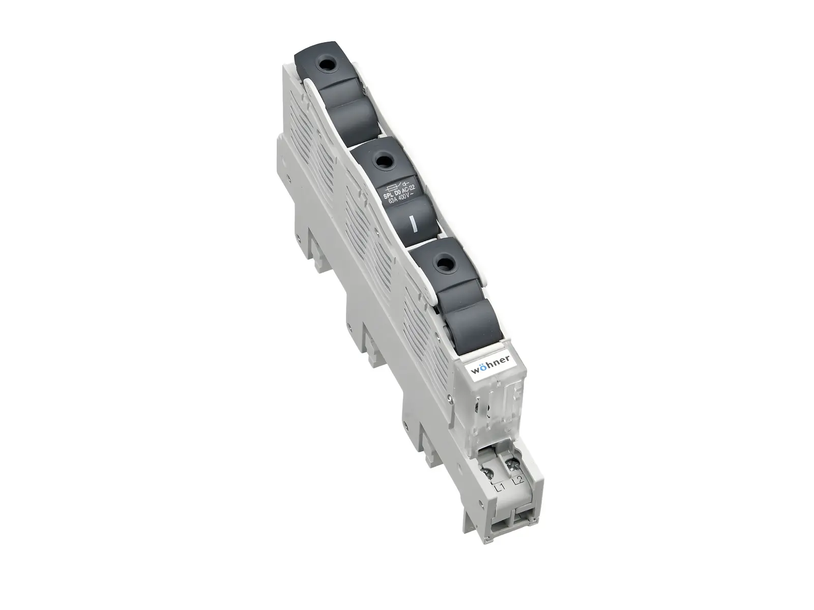 Produktfoto 1 von Wöhner 31158000, D0-Reiter-Lasttrennschalter mit Sicherungen
