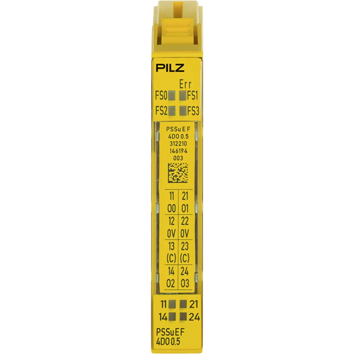 Produktfoto 1 von PILZ PSSu E F 4DO 0.5, PSSuniversal - sichere E/A-Module, P/n: 312210