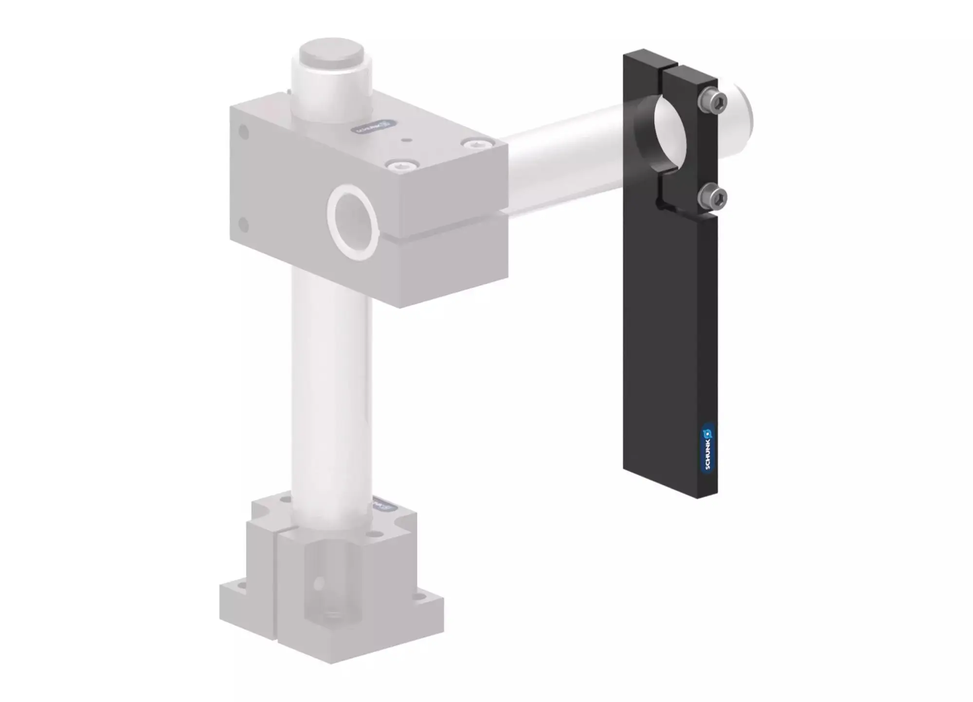 SCHUNK MPL 250, Säulenaufbausystem Montageplatte