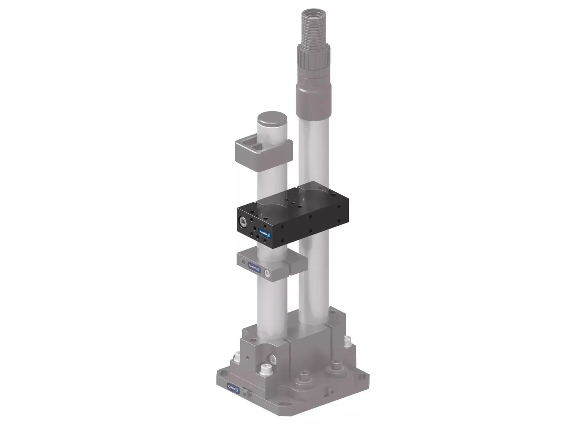 SCHUNK APDA 35, Säulenaufbausystem Aufbauplatte