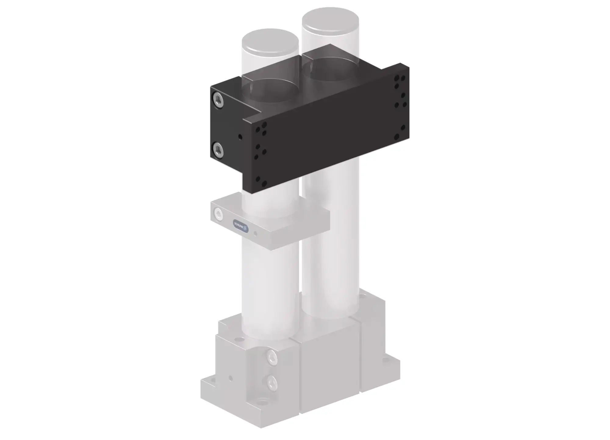 Produktfoto 1 von SCHUNK ADV 55, Säulenaufbausystem Aufbauplatte