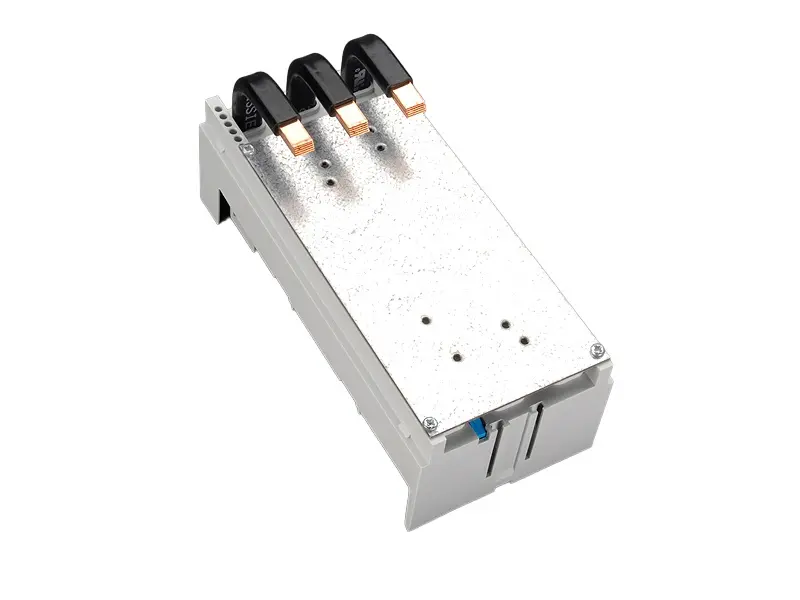 Produktfoto 1 von Wöhner 32028000A, Sammelschienenadapter 160 A, 3-polig
