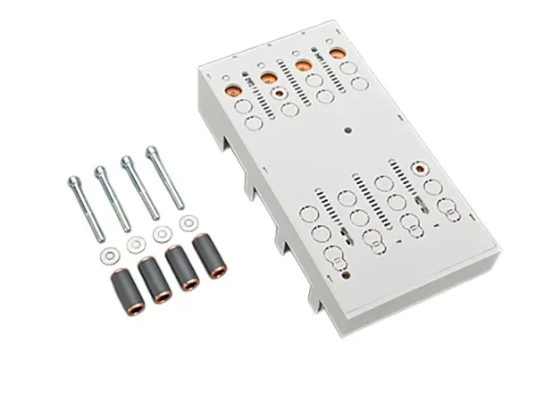 Produktfoto 1 von Wöhner 32584000, Sammelschienenadapter 250 A, 4-polig