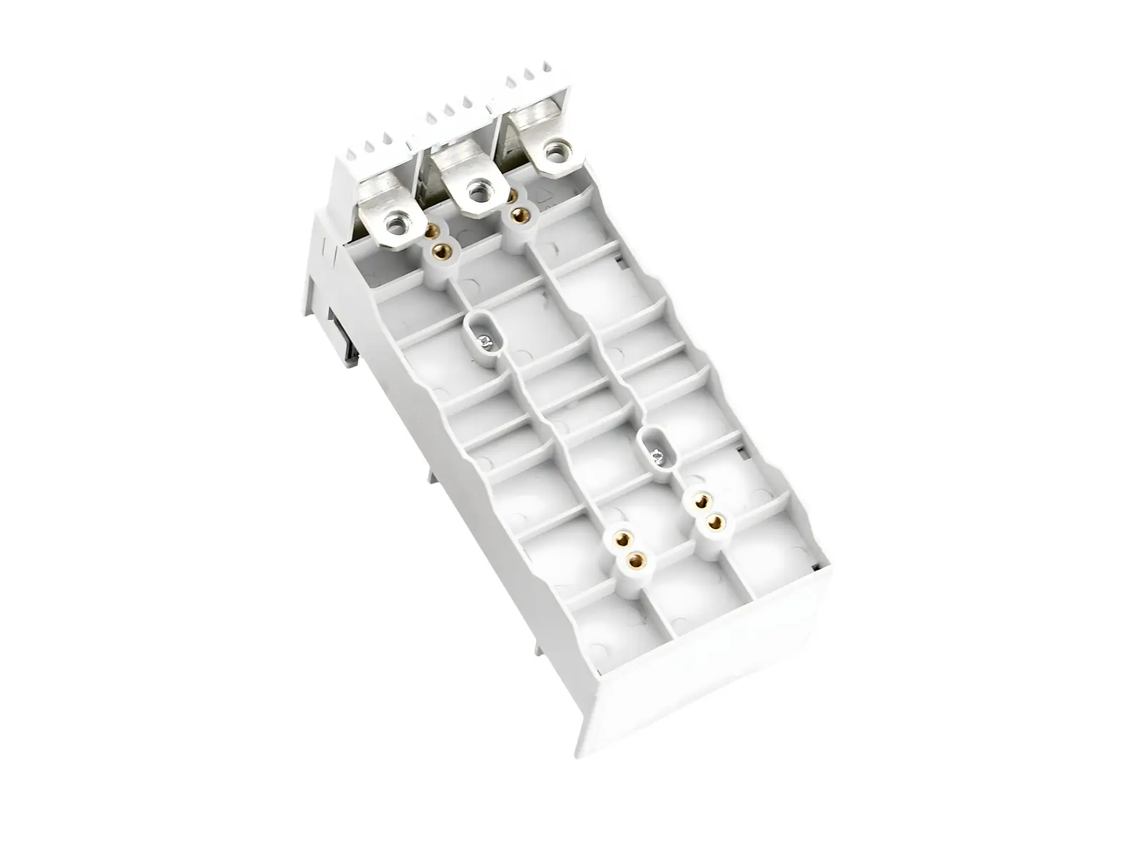 Produktfoto 1 von Wöhner 32661000A, Sammelschienenadapter 144 A, 3-polig