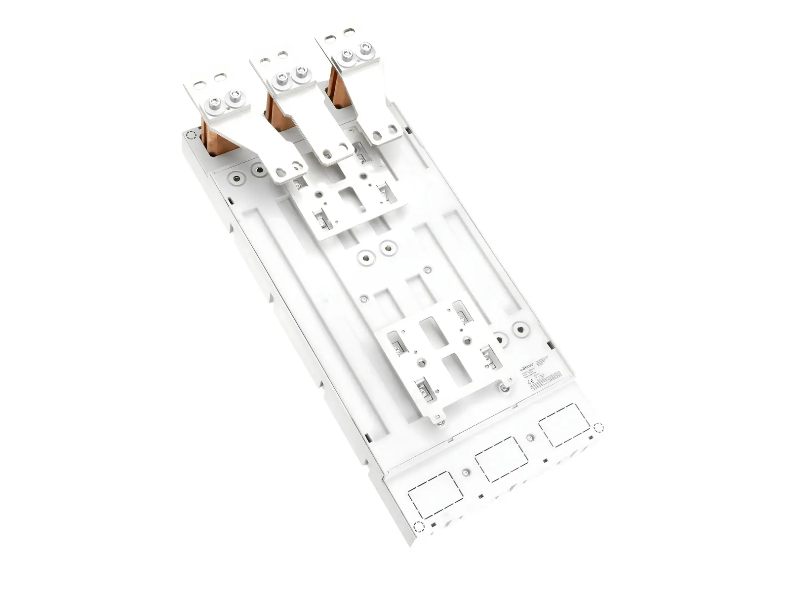 Produktfoto 1 von Wöhner 32763000A, Sammelschienenadapter 1000 A