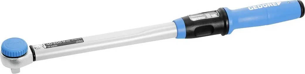 Produktfoto 1 von Gedore TF-K200 3278387 Drehmomentschlüssel 1/2" (12.5 mm) 40 - 200 Nm