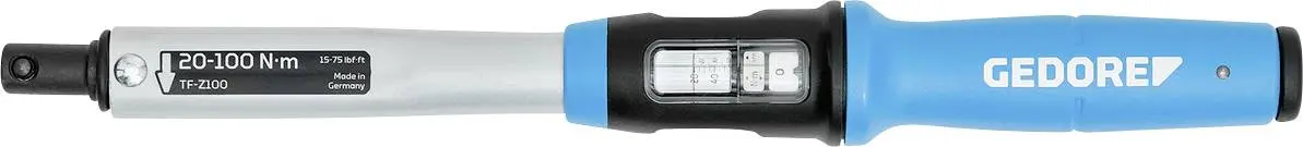 Produktfoto 1 von Gedore TF-Z100 3278573 Drehmomentschlüssel 20 - 100 Nm