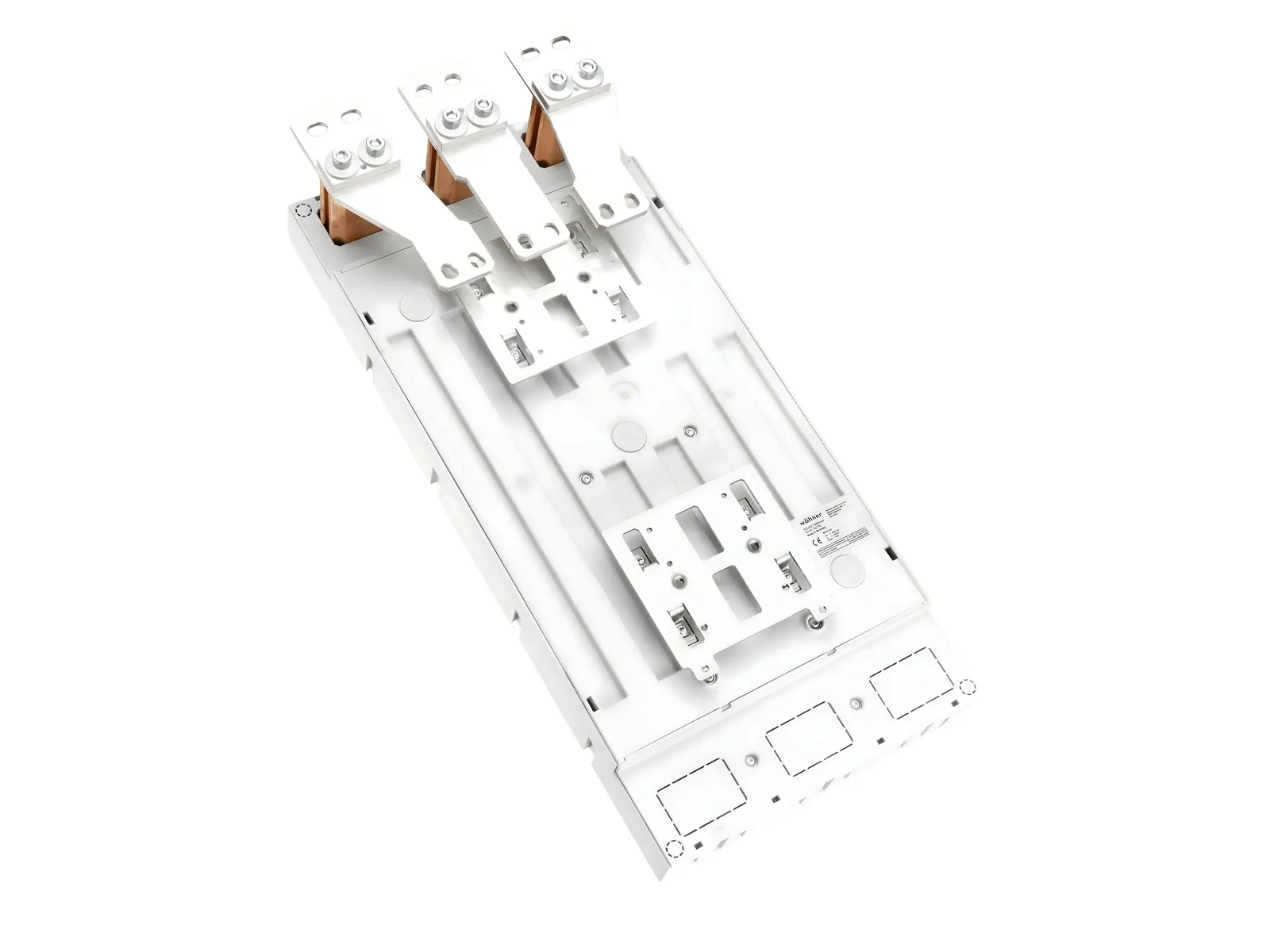 Produktfoto 1 von Wöhner 32785000A, Sammelschienenadapter 1000 A