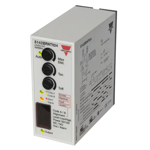 Produktfoto 1 von Carlo Gavazzi S142BRNT924, PHOTO AMP 1CH NPN SPDT TIMER