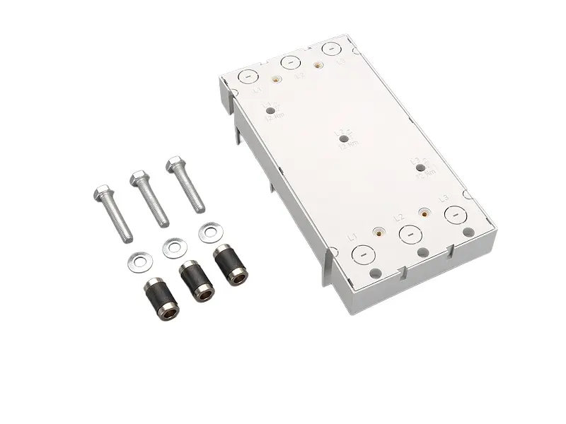 Produktfoto 1 von Wöhner 32150000A, Sammelschienenadapter 570 A, 3-polig