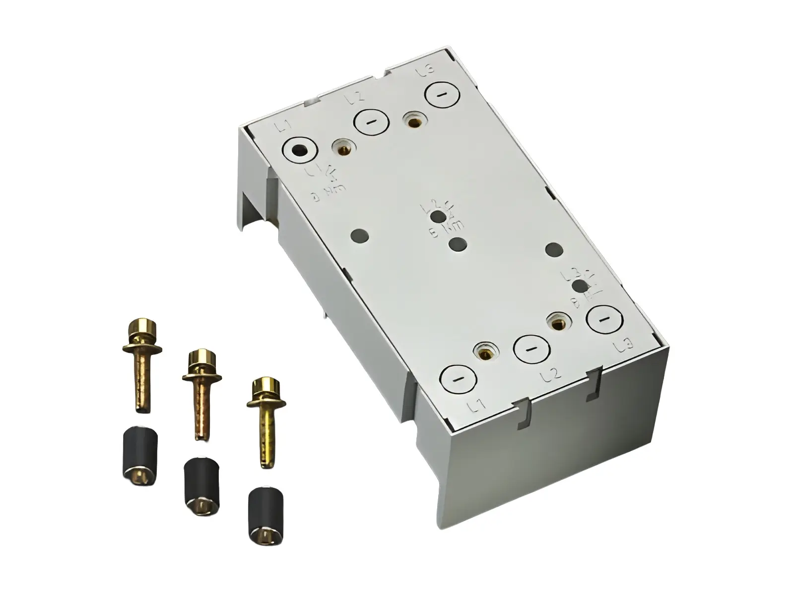 Produktfoto 1 von Wöhner 32156000, Sammelschienenadapter 250 A, 3-polig