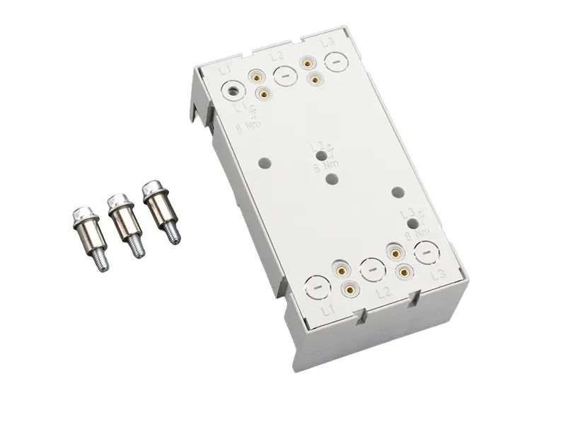 Produktfoto 1 von Wöhner 32169000A, Sammelschienenadapter 250 A, 3-polig