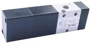 Produktfoto 1 von AZ Pneumatica 321 MCS, Wegeventil 3/2 1/8" NC pneumatisch, Federrückstellung