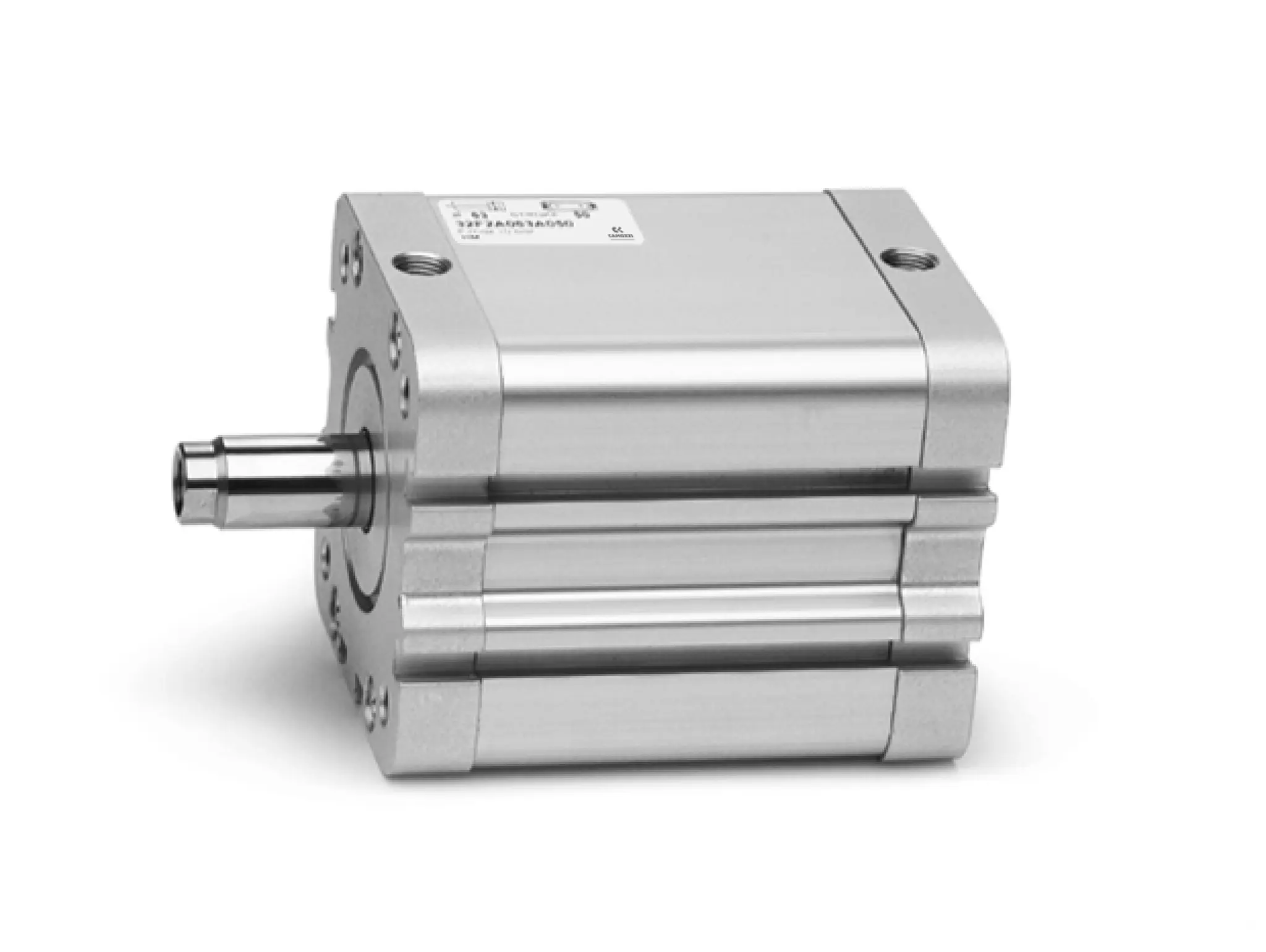 Produktfoto 1 von Camozzi 32M2A063A080 Kompakter Magnetzylinder nach ISO21287, Serie 32