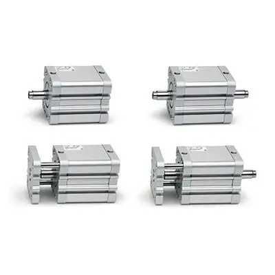 Produktfoto 1 von Camozzi 32M2A063A080EX Kompakter Magnetzylinder nach ISO21287, Serie 32