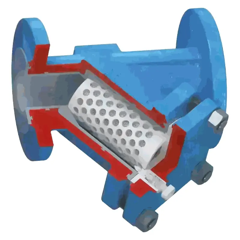 Produktfoto 1 von Fergo Flowserve Atomac ASF Schmutzfänger DN 150 PN16 PFA ausgekleidet