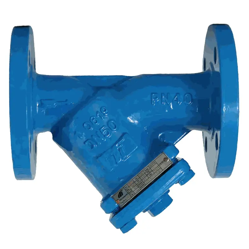 Fergo MY430 Flansch Schmutzfänger DN 150 PN16 Stahl Sieb 1,6mm