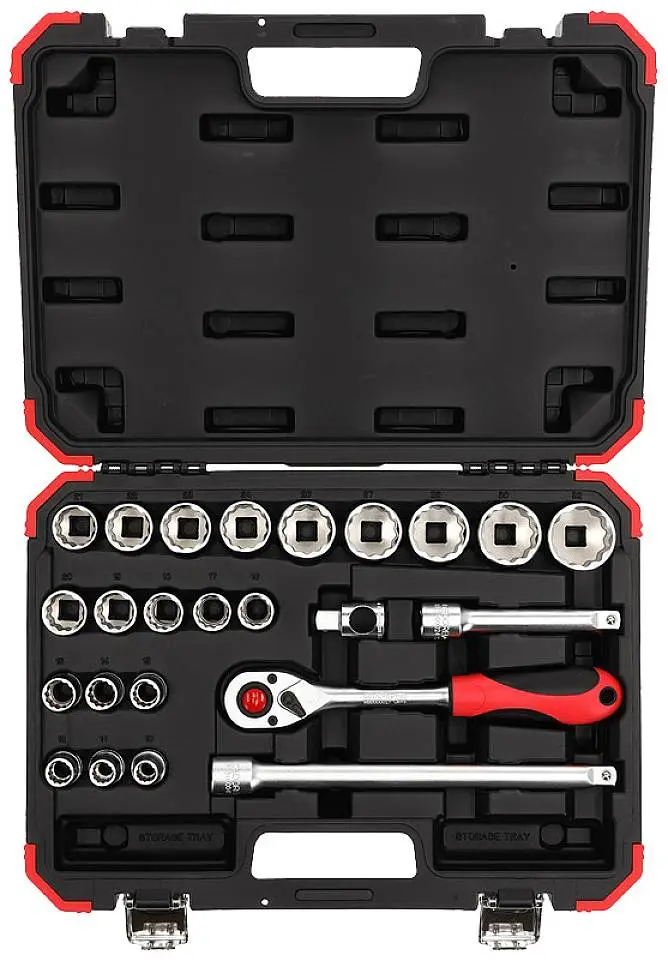 Produktfoto 1 von Gedore RED R69013024 Steckschlüsseleinsatz-Set 24teilig 3300056