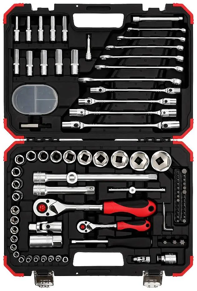 Produktfoto 1 von Gedore RED R46003092 Steckschlüsseleinsatz-Set 92teilig 3300062