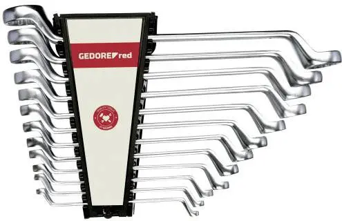 Produktfoto 1 von Gedore RED 3300928 R01105012 Doppel-Ringschluessel-Satz 12-teilig