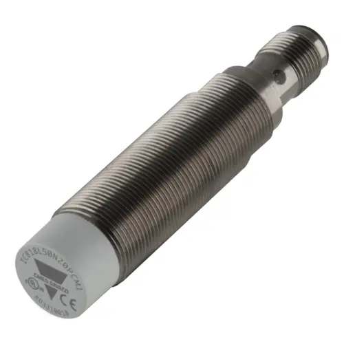 Produktfoto 1 von Carlo Gavazzi ICB18L50N20PCM1, NÄHERUNGSSENSOR IND. M18 STECKER PNP NC NO-FLUSH