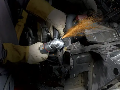 Produktfoto 1 von Ingersoll 345MAX-M, Rand Druckluft-Winkelschleifer 345MAX-M, M14 Aufnahme