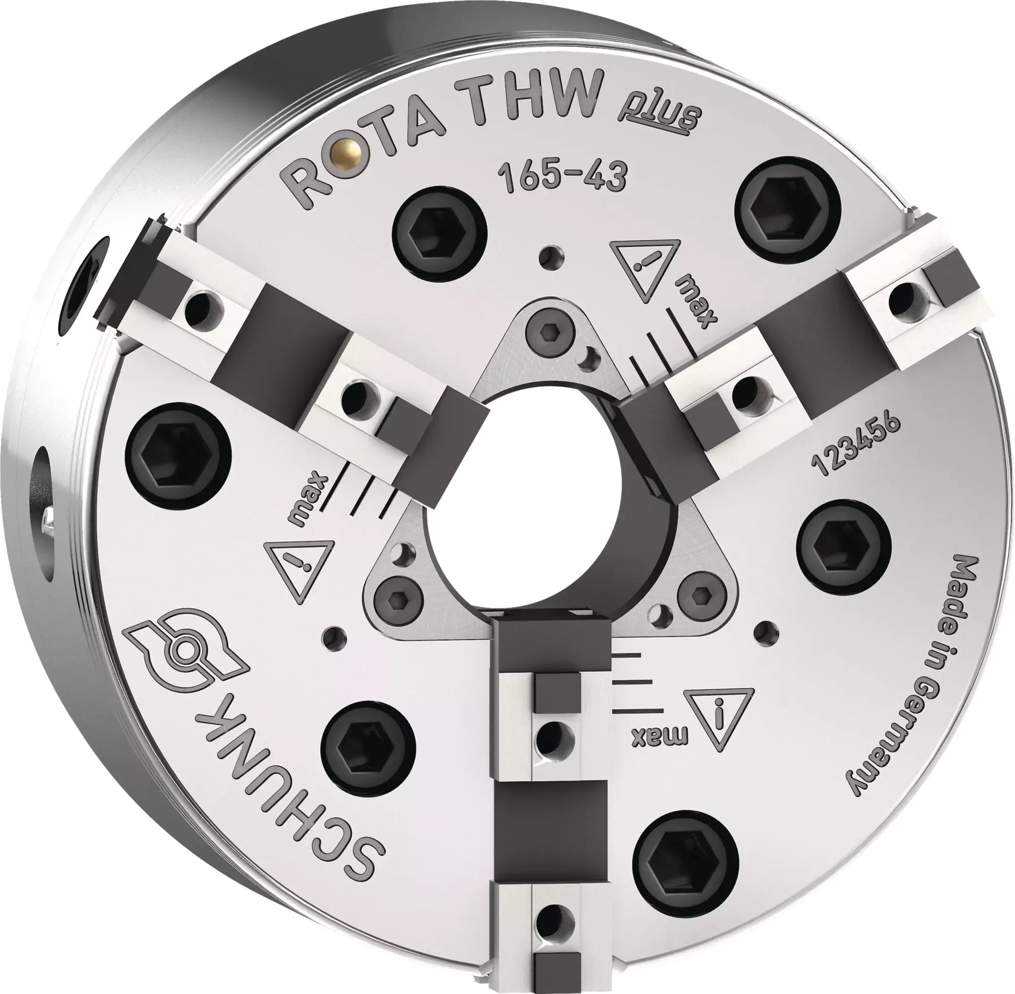 Produktfoto 1 von SCHUNK ROTA THW plus 165-43 A6-GBK, Kraftspannfutter