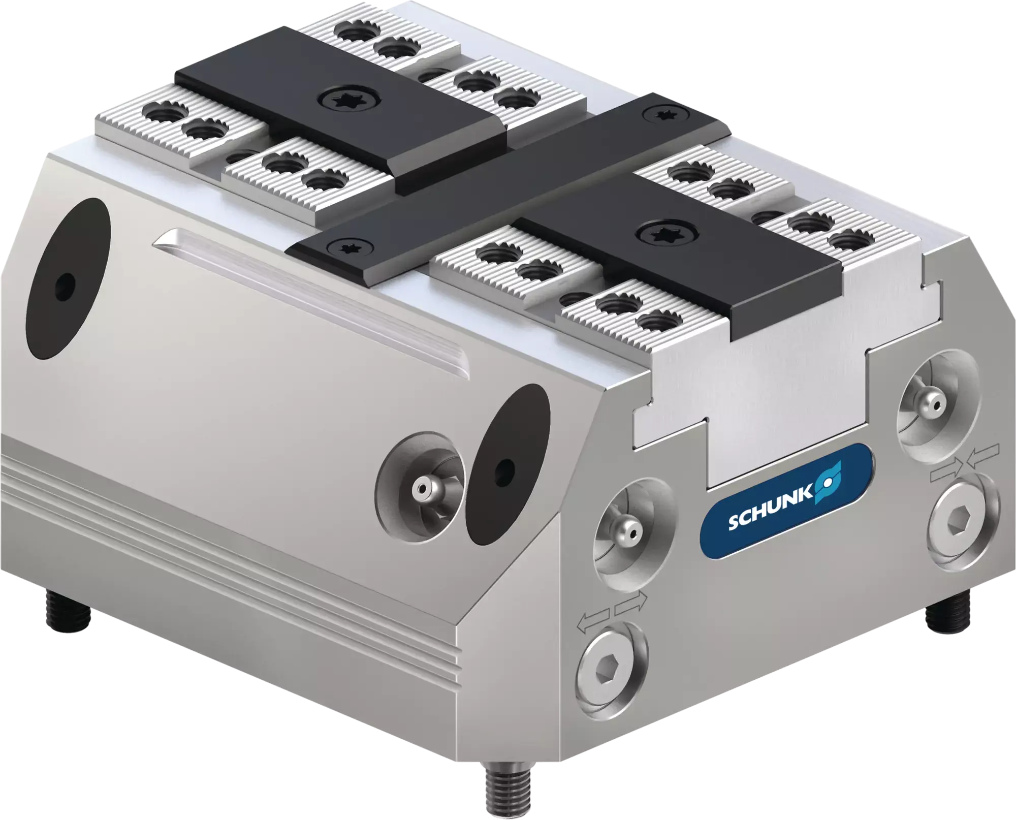 Produktfoto 1 von SCHUNK KSP3-F 140, Pneumatische 2-Backen-Kraftspannblöcke