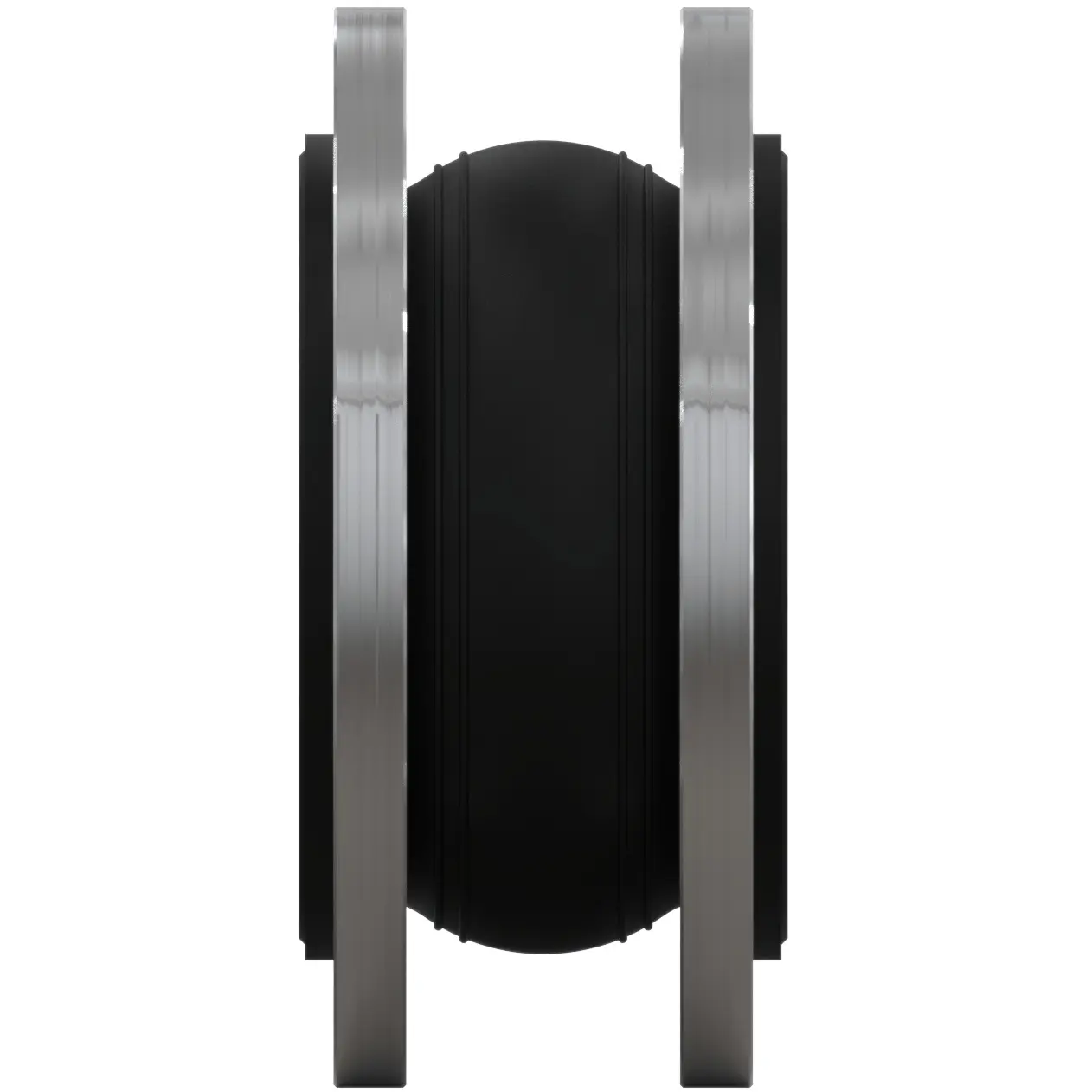 Produktfoto 1 von Fergo OG150 Gummi-Kompensator DN200 PN10 EPDM Rohrleitung Flansch Baulänge 150mm