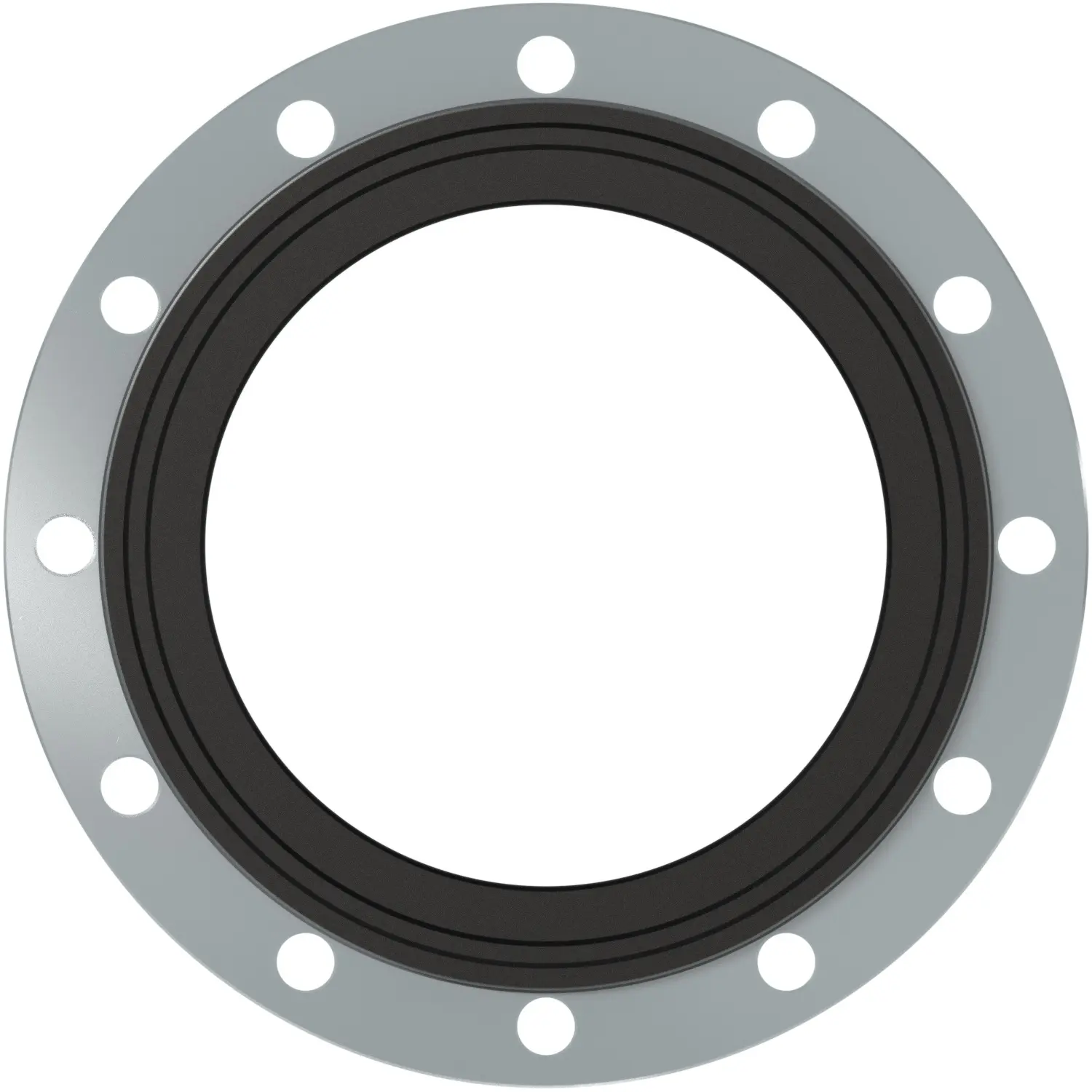 Produktfoto 1 von Fergo OG130 Gummi-Kompensator DN 250 PN10 Stahl verzinkt EPDM Baulänge 130mm