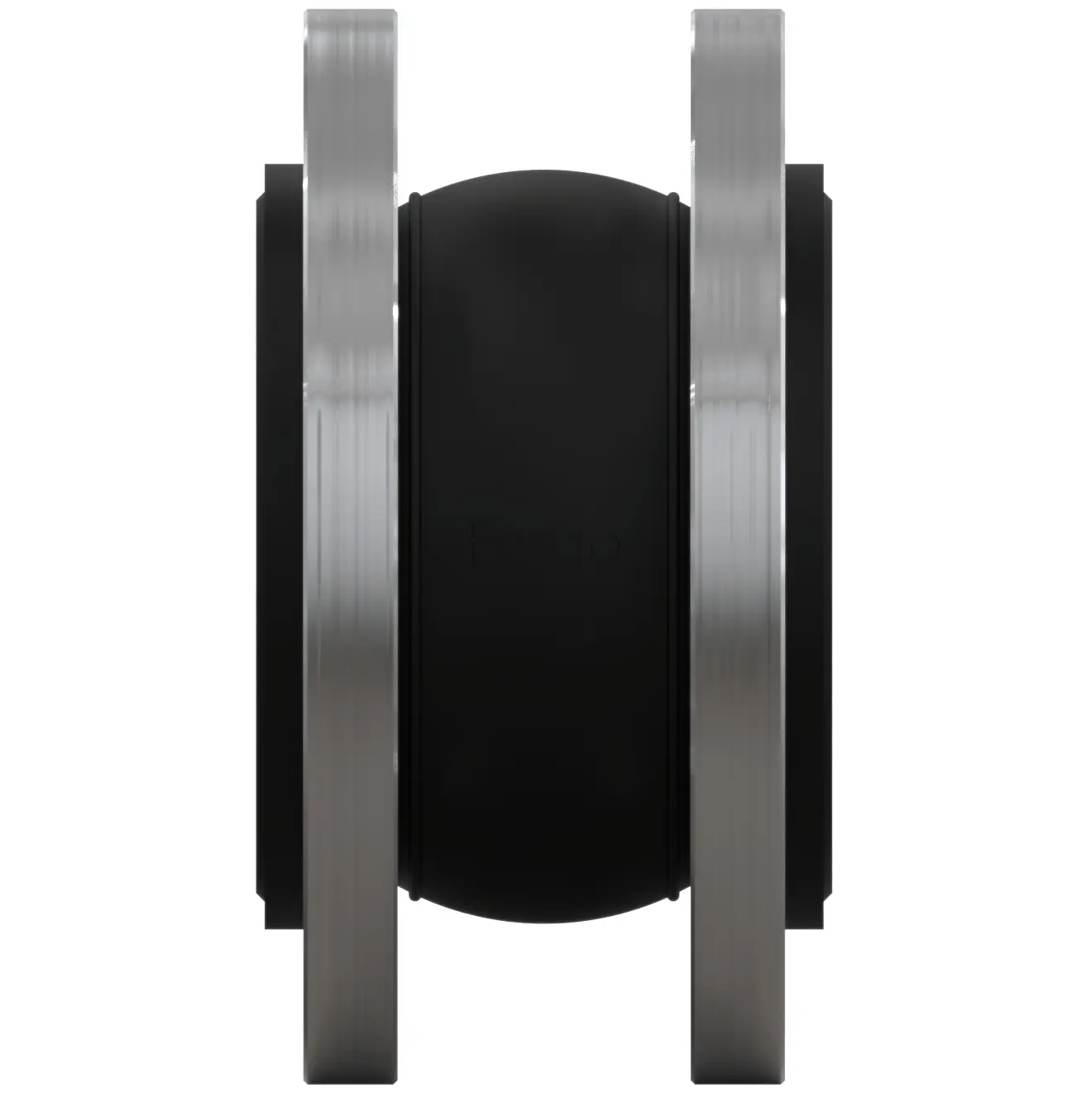 Produktfoto 1 von Fergo OG130 Gummikompensator DN 125 PN10/16 Edelstahl EPDM Baulänge 130mm