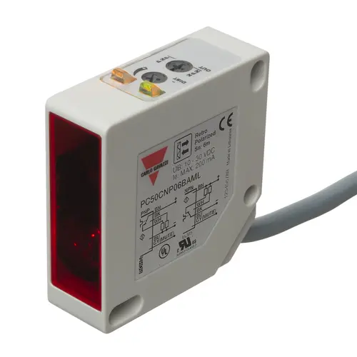 Produktfoto 1 von Carlo Gavazzi PC50CNP06BAML, FOTO 6M DC NO+NC MUTE CAB
