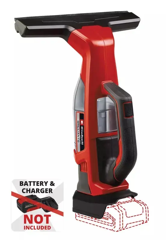 Produktfoto 1 von Einhell BRILLIANTO Akku-Fensterreiniger (18V/ohne akku), SKU: 3437100