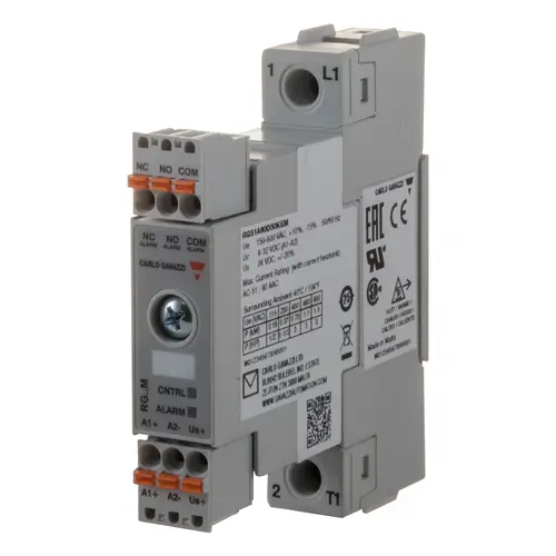 Produktfoto 1 von Carlo Gavazzi RGS1A23D25KEM, 1P-SSR-DC IN-ZC 230V 25A 800VP-E MNTR