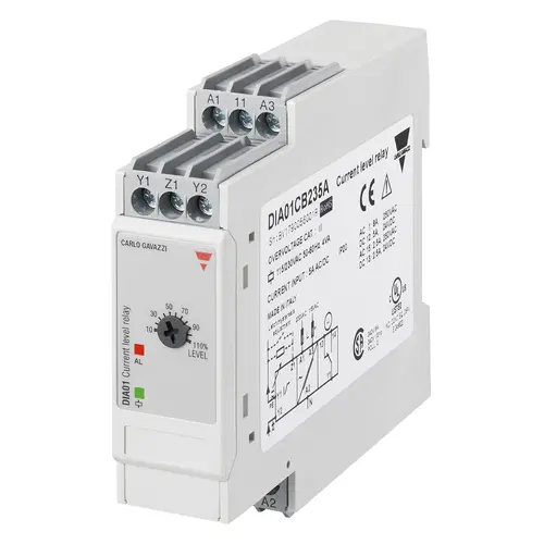 Produktfoto 1 von Carlo Gavazzi DIA01CB235A, DIA01CB235A AKTUELLES LEVEL-RELAIS REV.0