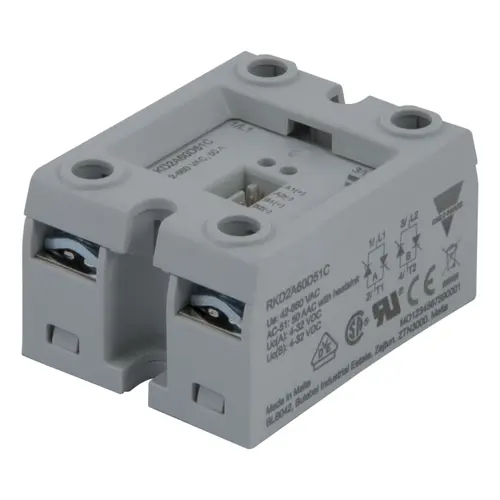 Produktfoto 1 von Carlo Gavazzi RKD2B60D75C, SSR 2 POLE-2X DC IN-IO 600V 75A-ANSCHLUSS IN