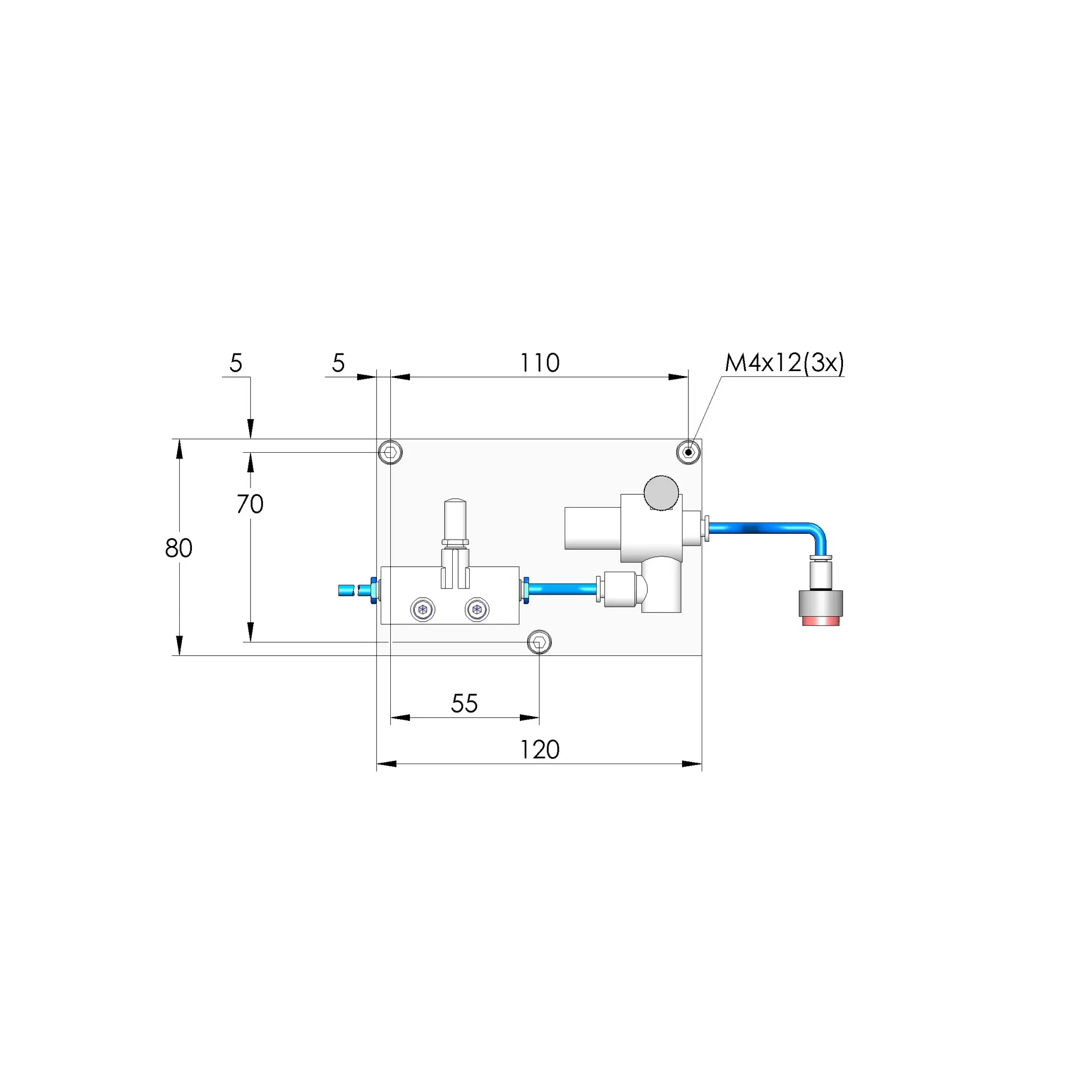 Produktfoto 1 von Ingun ASV-ME-E-WK-EC, Absaugvorrichtung
