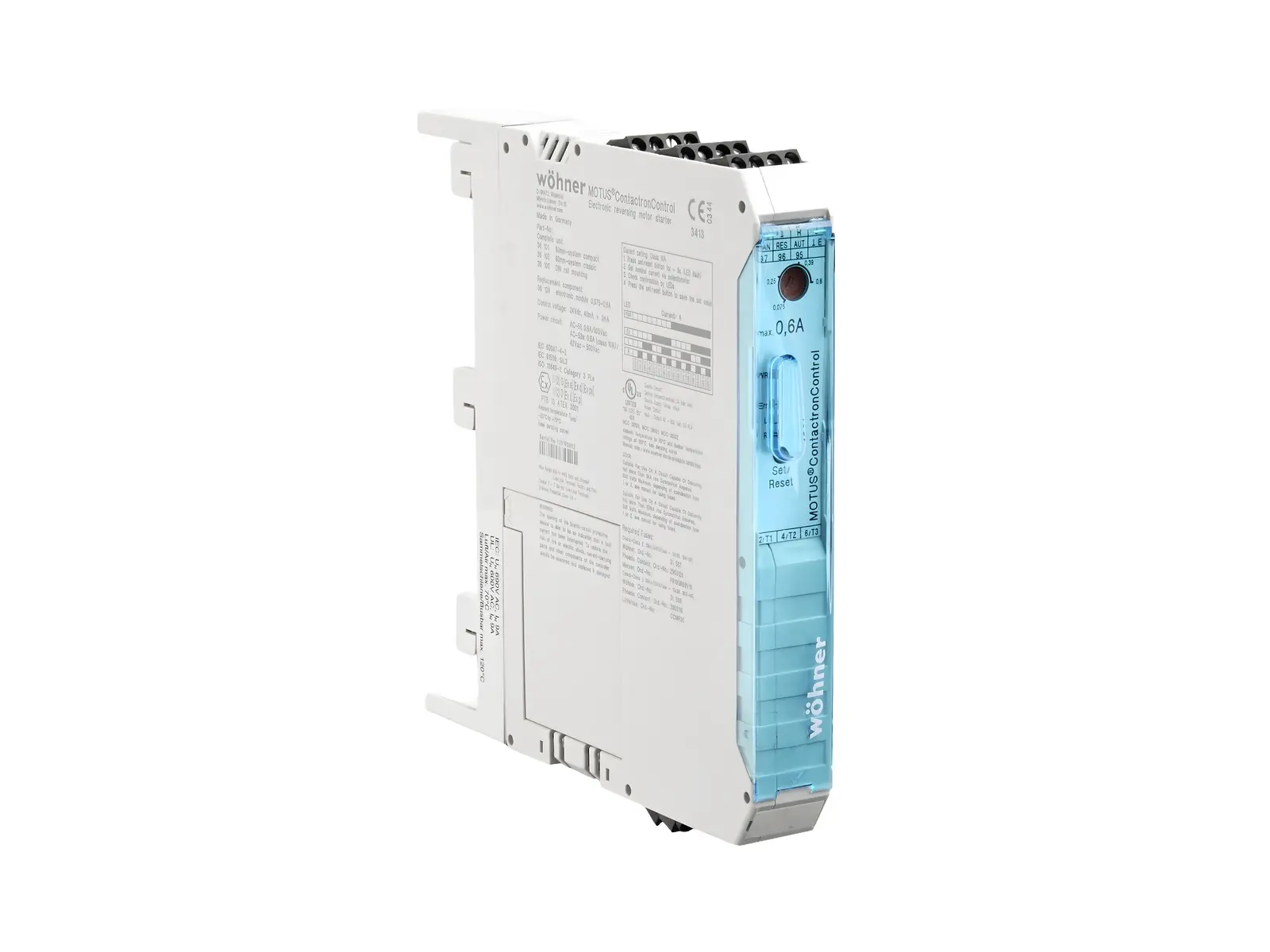 Produktfoto 1 von Wöhner 36101000B, Hybrid-Motorstarter, 3-polig