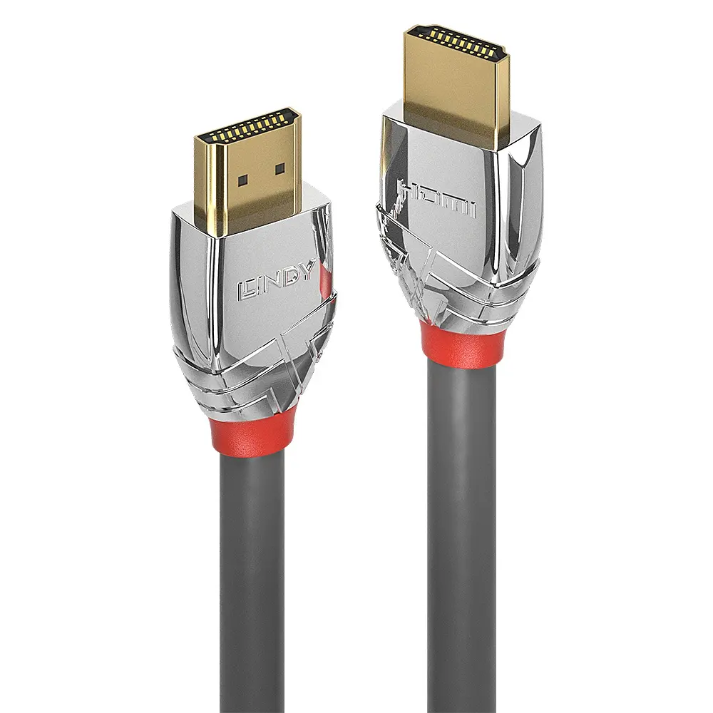 Produktfoto 1 von LINDY 37876, 10m Standard HDMI Kabel, Cromo Line