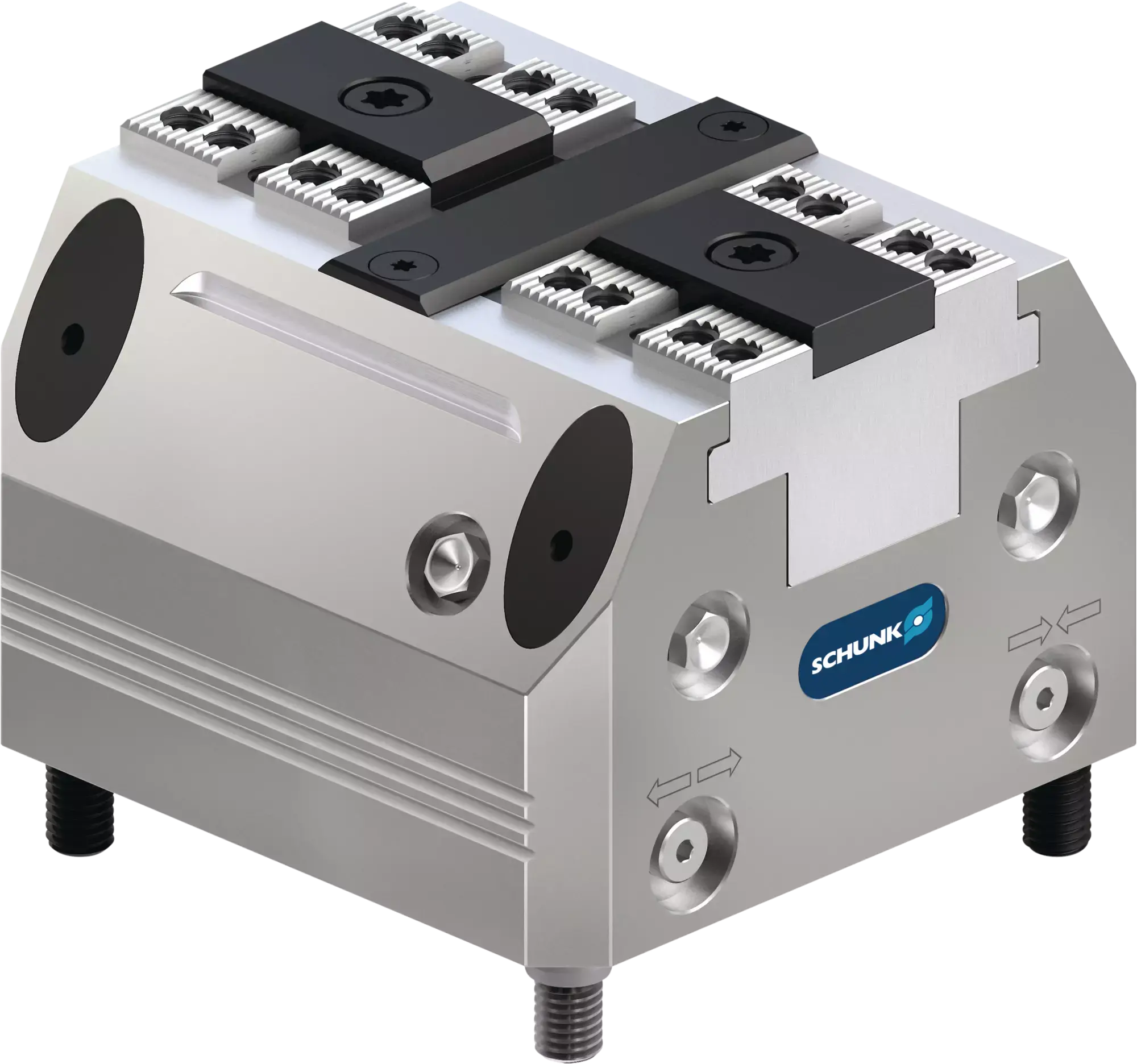 Produktfoto 1 von SCHUNK KSP3-F 100-AS, Pneumatische 2-Backen-Kraftspannblöcke