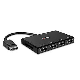 Produktfoto 1 von LINDY 38431, 4 Port DisplayPort 1.2 MST Hub
