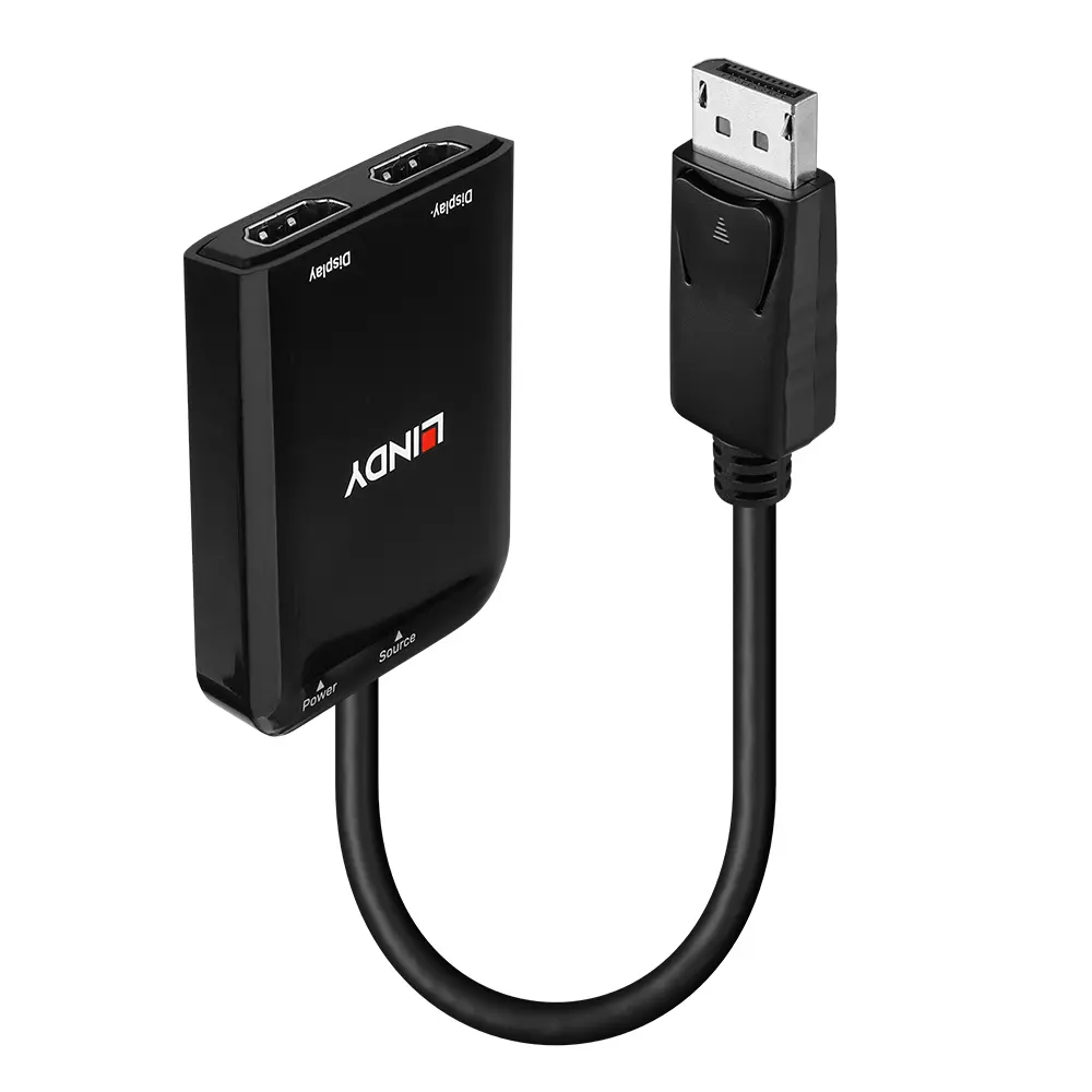 Produktfoto 1 von LINDY 38433, DisplayPort auf 2 Port HDMI MST Hub